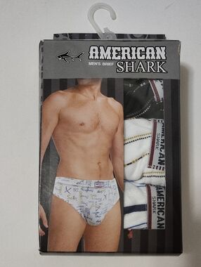 Retro Style Men's Low Rise Briefs - 3 Pack - Size 28-30
